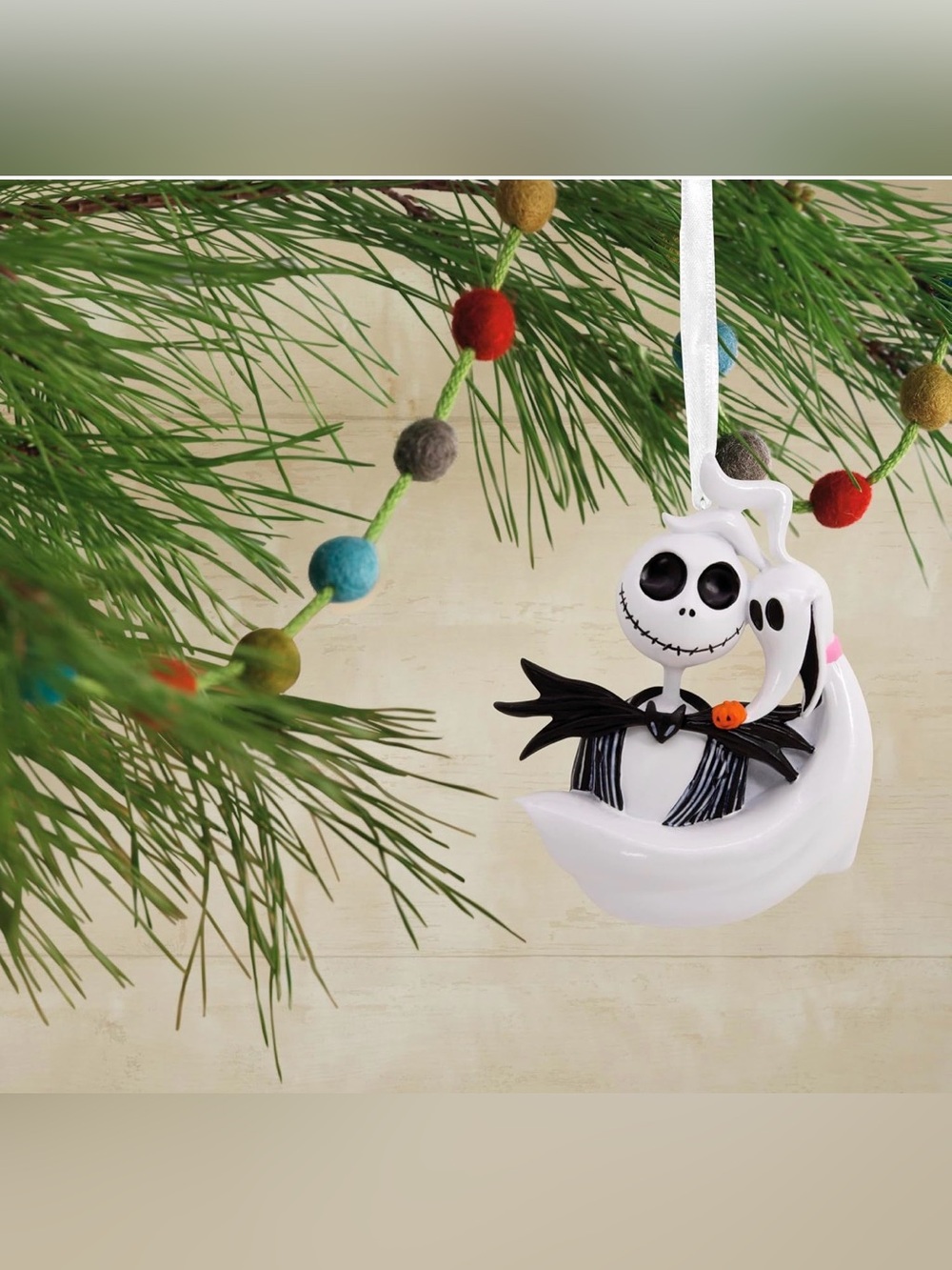 Hallmark Jack Skellington and Zero Ornament